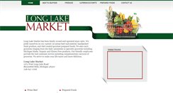 Desktop Screenshot of longlakemarket.com